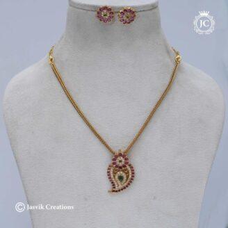 Antique-Finish-Manga-Necklace - JCNL669