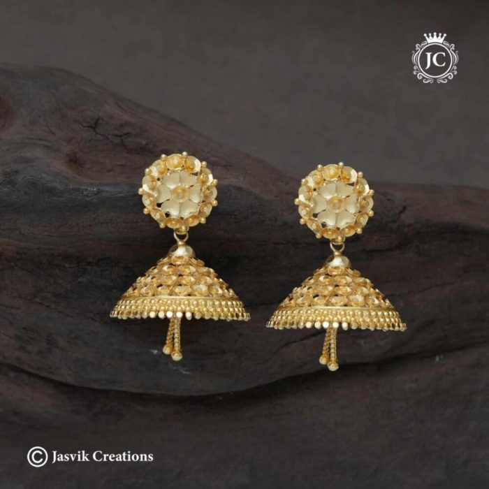 98 Forming Kuddai Big SiZe Jhumka JCER098 -699 (2)