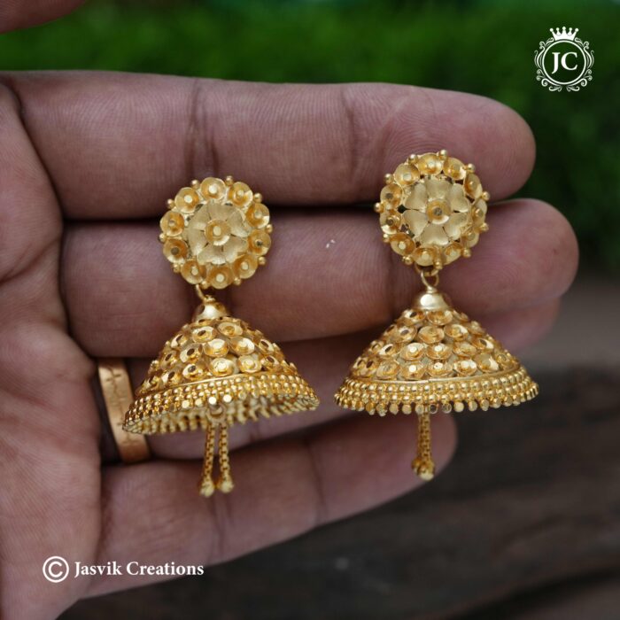 98 Forming Kuddai Big SiZe Jhumka JCER098 -699 (3)