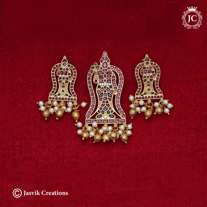 99 Meenatychi Pendent Set - JCPT099- (3)