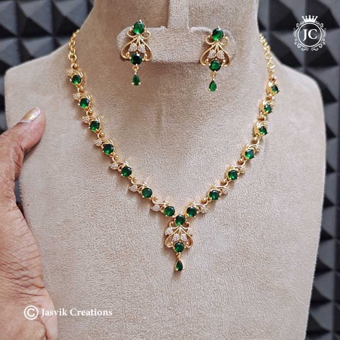 Microplated-Emerald--Stone-NEcklace- JCNL271---850-(1)