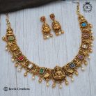 Nakshi Finshi Navarathna Necklace - 1550 (2)