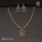 Premium Tradition Stone Neckset (Green) - 750 (4)