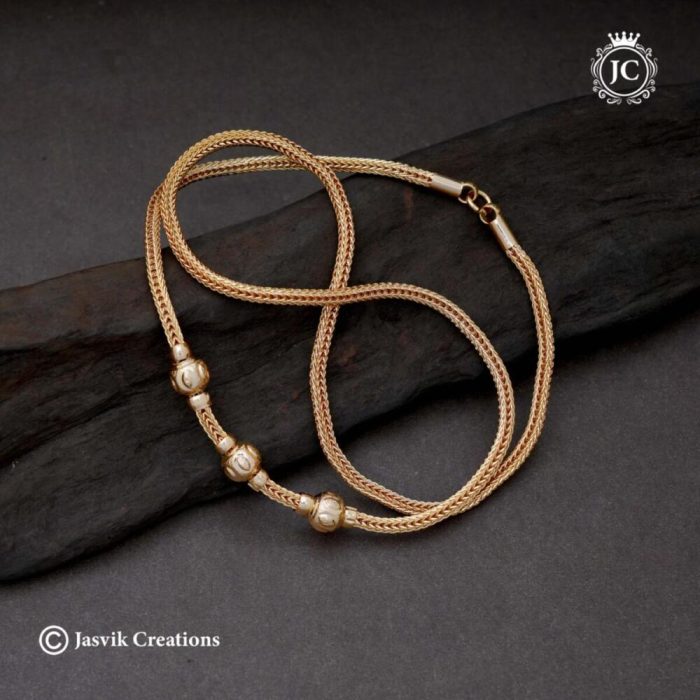 Thick Sardu Pattern 3 Ball Muagppu Chain - 499 (2)