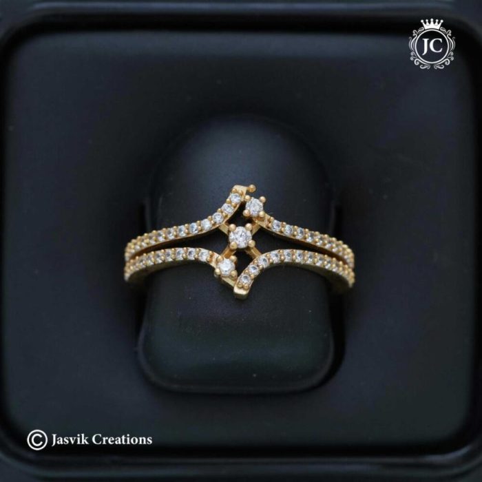 106 Diamond-Look-Finger-ring- JCFR106 —-220-(4)
