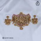 109 Premium Antique Radha Krishnan Pendent with Ear Ring-JCPT109 - 1299 (3)