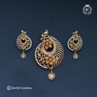 117 Premium AD Pendent Set -JCPT117 - 750