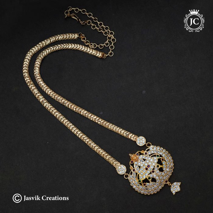 195 Microplated-Lakshmi-Haram- JCHM195 –999