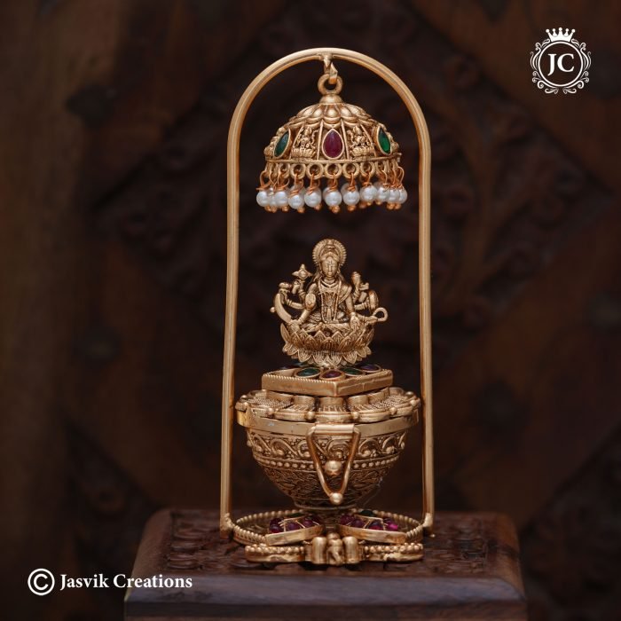 24 Lakshmi Kumkum Box - JCVU024- 675 (2)