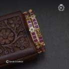 295 Premium Kemp with Lakshmi Bangle -JCBN295- 599 (3)