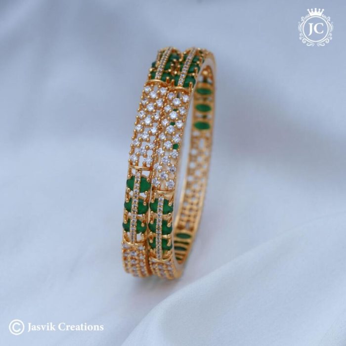 299 Micro Plated AD Bangle - JCBN299 - 750 (6)