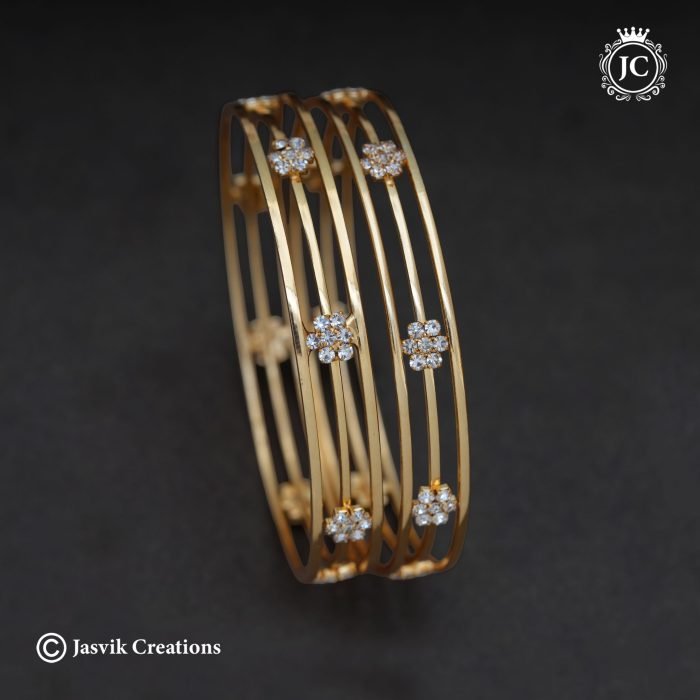 301 Microplated Stone Bangle - JCBN301 250 (2)