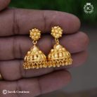 334 Forming Gold Look Kerala Pattern Jhumka - JCER334 = 399 (2)