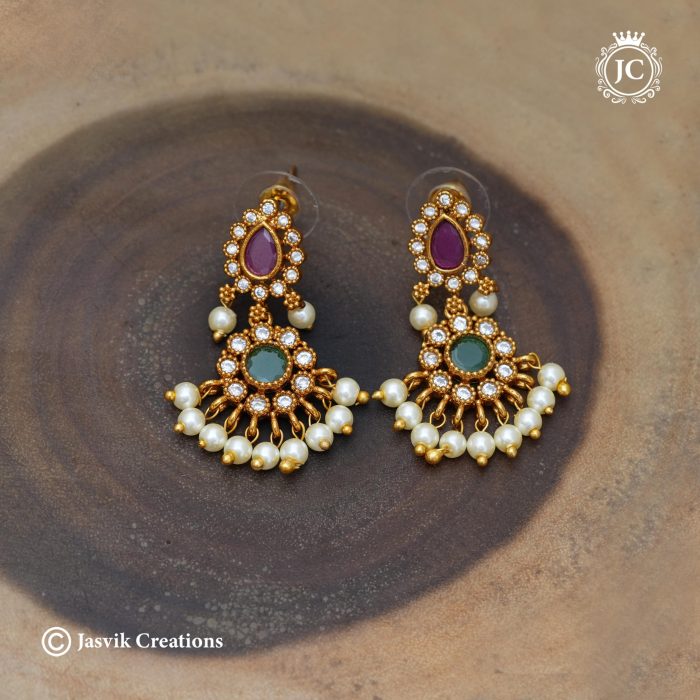 522 Matte-Finash-Ear-Rings--JCER522 --250-(5)