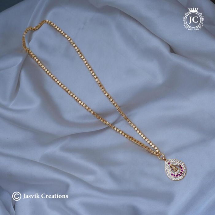 538 LAkshmi Dollar chain -JCCH538 - 750 24 850 30