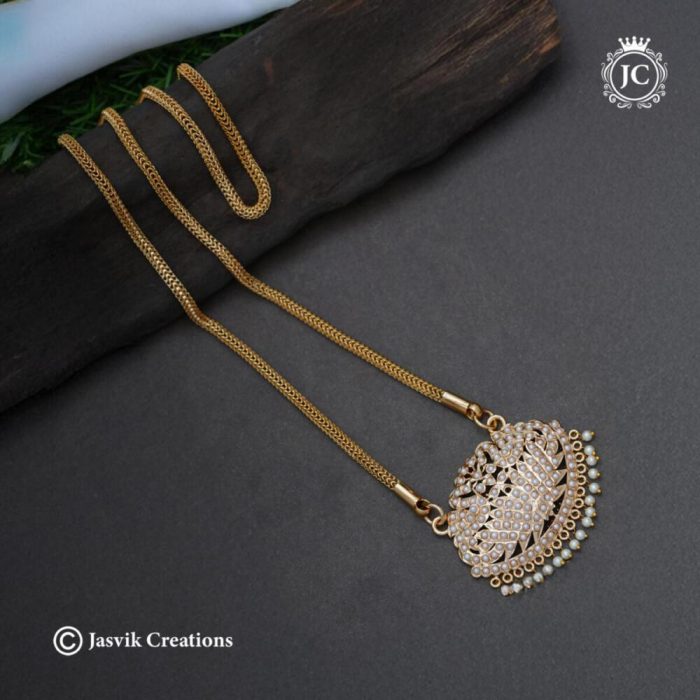 547-Pearl Peacock Dollar Chain - JCCH547- 24 1099 30 1199 (5)