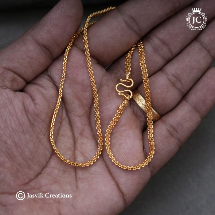 554 Microplated-Flat-Link-chain- -JCCH554 ---260--(3)