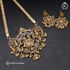 555 Traditional Radha Krishniar Antique dollar with Microplated Chain -JCCH555 – 24 1799 30 1899 (3)