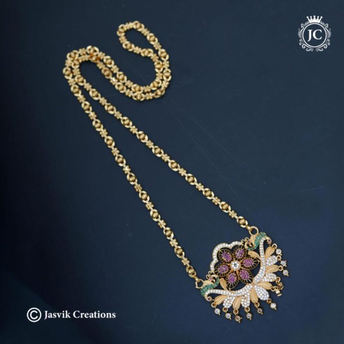 562 AD Flower Dolar Chain- JCCH562- 24 1099 30 1199 (4)