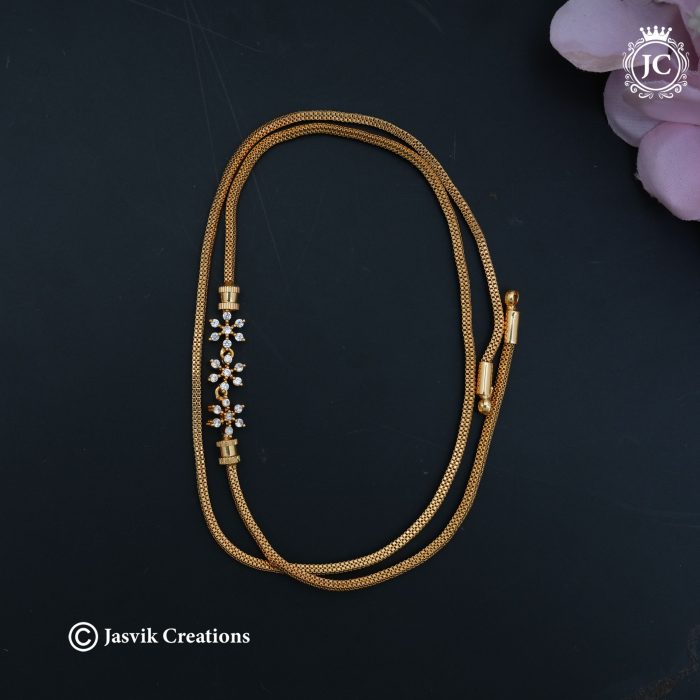 570 Diamond-Look-3-Star-Mugappu-Chain- JCCH570--450-(3) 570 Diamond-Look-3-Star-Mugappu-Chain- JCCH570--450-(3)