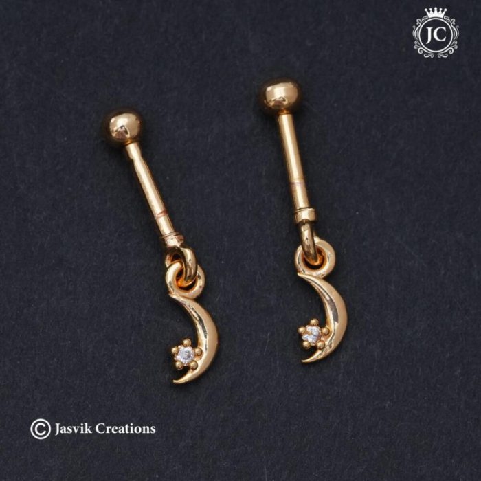 627 Koppu Side Ear Rings - JCER627- 149 (5)