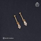 631 Koppu Side Ear Rings - JCER631 - 149 (10)