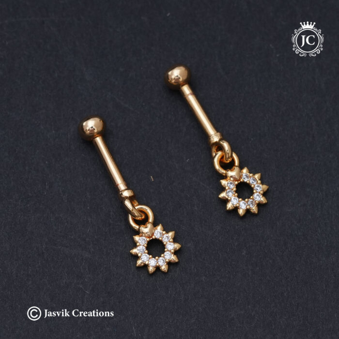 632 Koppu Side Ear Rings - JCER632- 149 (27) 632 Koppu Side Ear Rings - JCER632- 149 (27)