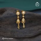 672 Gold look Forming Ear Rings JCER672 - 250