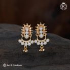 674 Impon Visiri Ear ring - JCER674 250