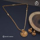 679 Matte Finish Lakshmi Necklace - JCNL679 - 220 (2)