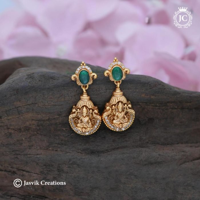 680 Premium Laskshmi Ear Ring - JCER680- 350