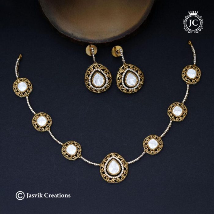 687 Mosonite-Stone-NEcklace-JCNL687 -999-(10)