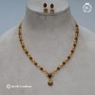 689 Microplated-Drop-NEcklace---550--JCNL689 (---Black--) (2)