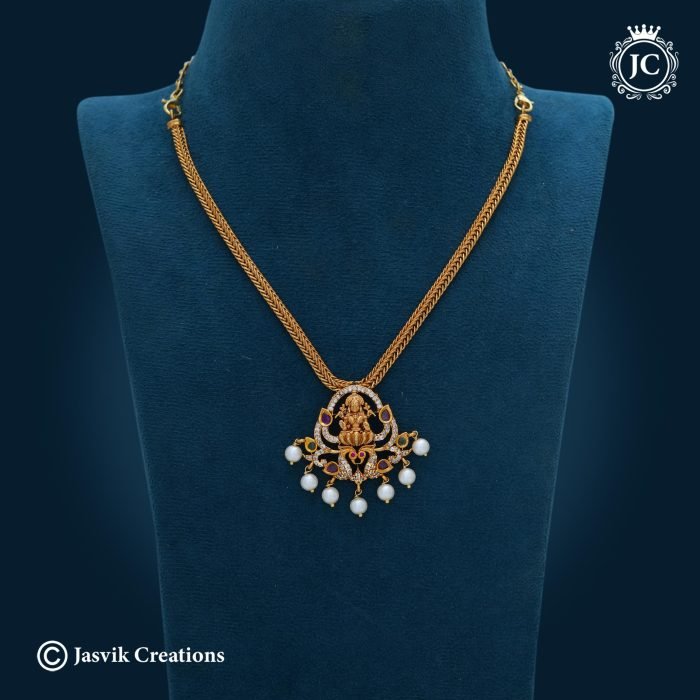 700 Antique Lakshmi Attikai NEcklace- JCNL700 - 275