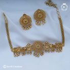701 Antique Lakshmi Chocker- JCNL701 - 699 (3)