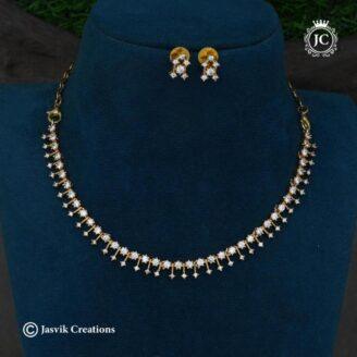 Premium AD Simple Necklace - JCNL719