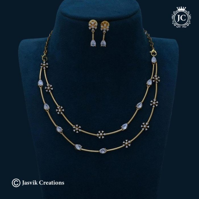723 Two LAyer Ad NEcklace-JCNL723 - 650
