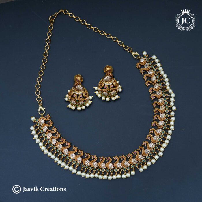 734 PRemium Swan Necklace - JCNL734- 899 (2)