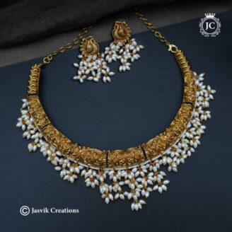 Trending Celebrity Style Hasli Necklace - JCNL735