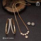 Diamond look Micro Gold Combo Set - JCCM512