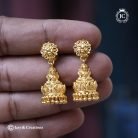 Real Gold Look Forming LAkshmi Jhumka - 399 (3)