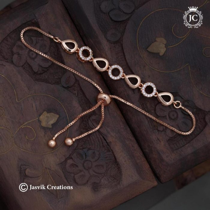 113 Adjustable Rose Gold Bracelet-JCBT113 - 260 (1)