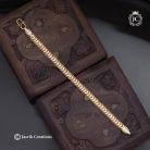 118 Microplated MEnsHeartin Bracelet-JCBT118 -450 (2)