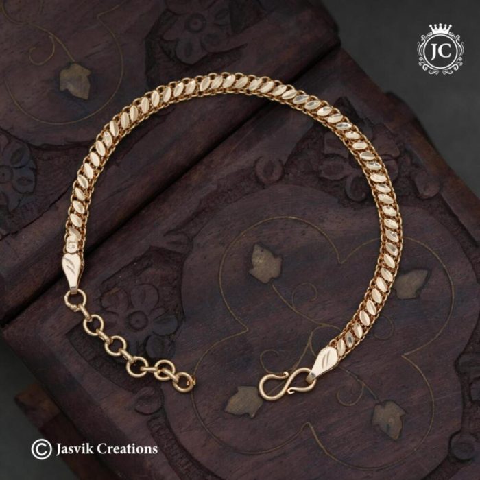 119 Microplated MEnsS Pattern Bracelet -JCBT119 -399 (1)