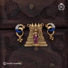121 Premium-Antique-Real-Gold-look-Gopuram-with-Meenashi-Pendent-Set- JCPT121 -650-(5)