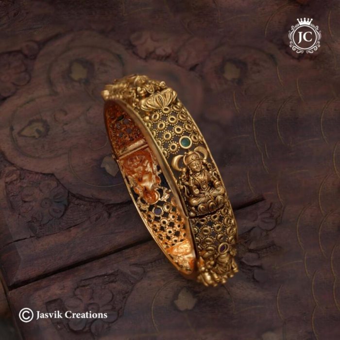 321 Antique Openable single KAda Bangle-JCBN321 - 2.4 6 8 599