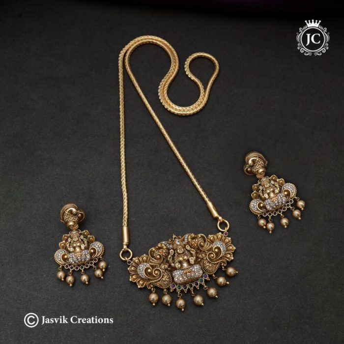 586 Premium-Antique-Lakshmi-Dollar-Chain-- JCCH586 24-1199-1299-30-(7)