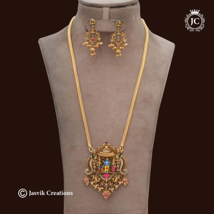 594 Ram-Privar-Meenakari-Work-Dollar-Chain--24-Only- JCCH594--1899-(1)