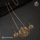 611 Premium Antique Laskhmi Dollar Micro Gold Chain- JCCH611 -1599 24 1630 (3)1699