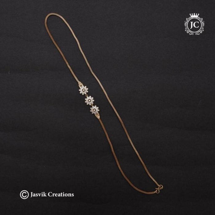 615 Diaomond Look 3 Flower Muasgppu Chain - JCCH615 - 550